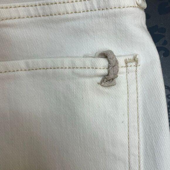Joe’s The Blake High Rise Wide Leg Crop Milk White Size 29 - Picture 13 of 14